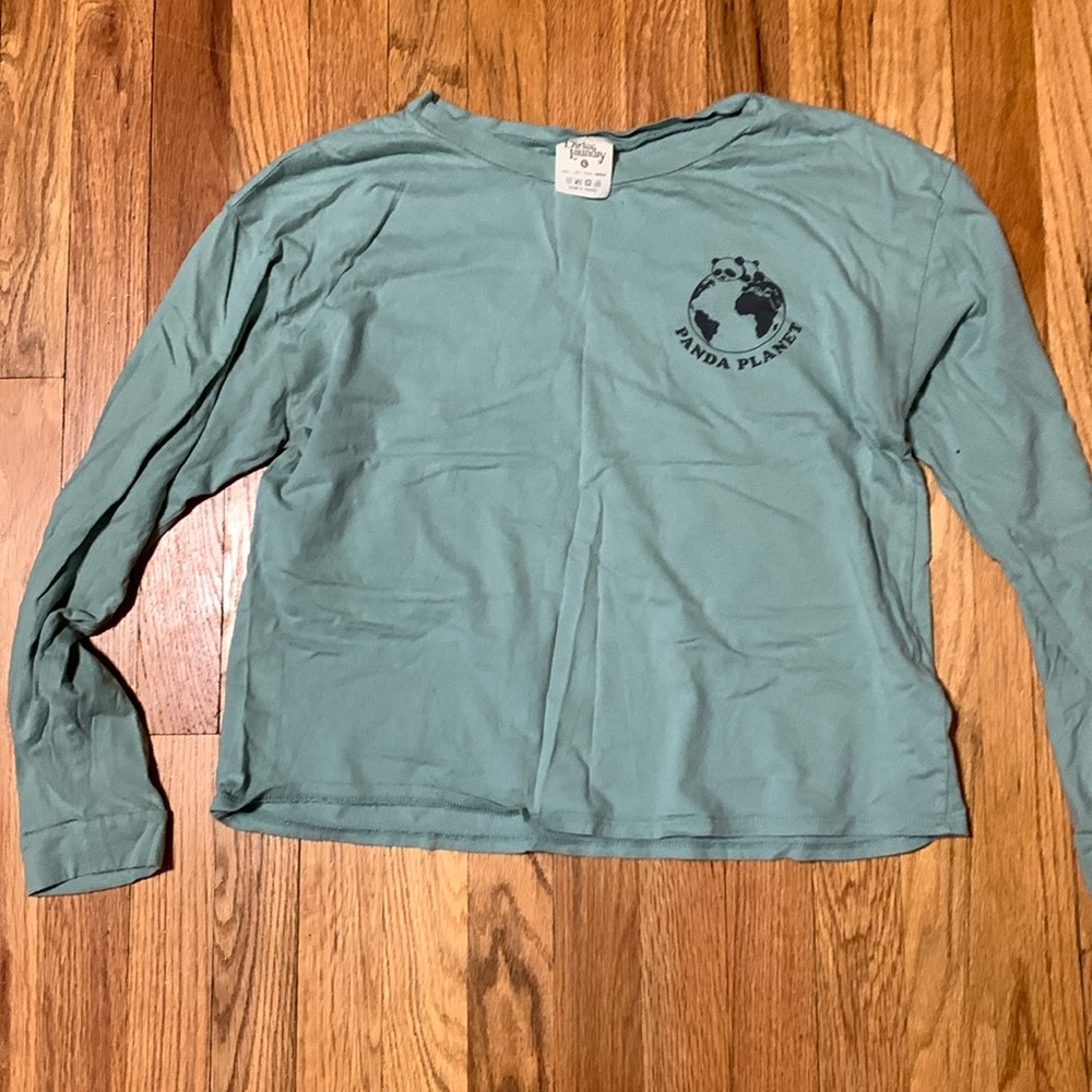 Panda planet crop top